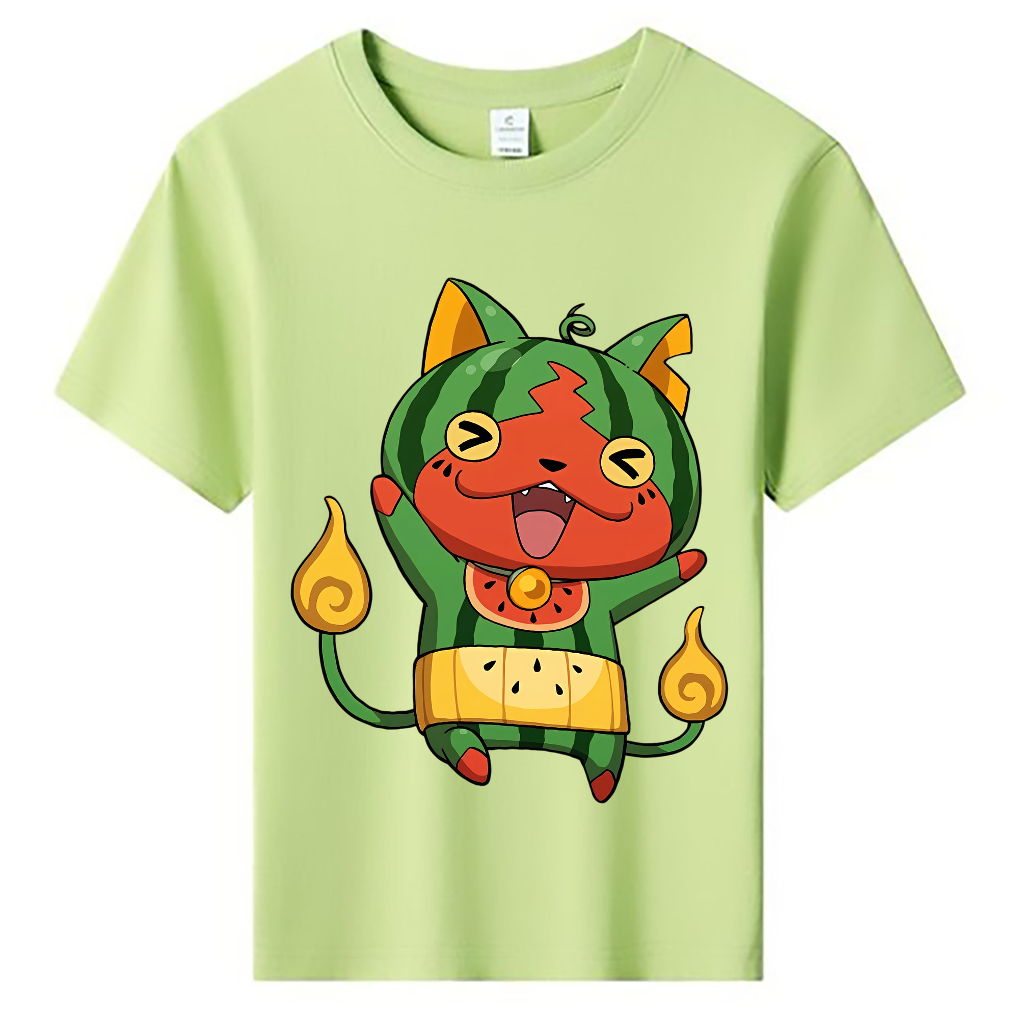 （画像用） 妖怪ウォッチ Yo-kai Watch 綿100％キッズTシャツ（フロントプリント）